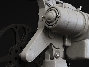 keystone 109d 8mm cinema projector 3D Model