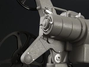 keystone 109d 8mm cinema projector 3D Model