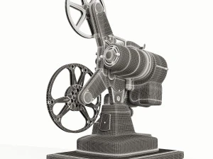 keystone 109d 8mm cinema projector 3D Model