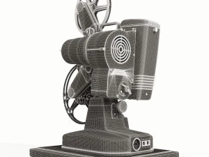 keystone 109d 8mm cinema projector 3D Model