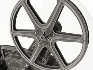 keystone 109d 8mm cinema projector 3D Model