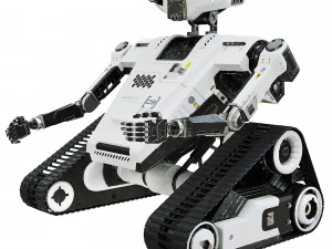 робот rt модель 10 высокополигональная 3D Модель