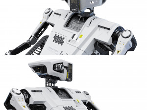robot rt model 10 high-poly 3D Model