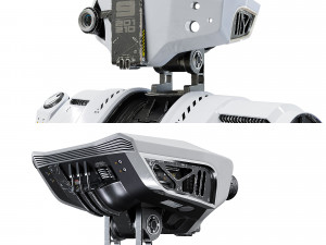 robot rt model 10 high-poly 3D Model