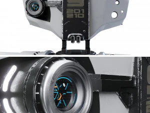 robot rt model 10 high-poly 3D Model