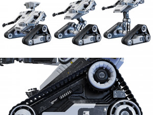robot rt model 10 high-poly 3D Model