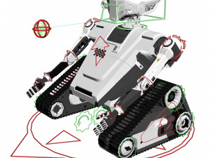 robot rt model 10 high-poly 3D Model