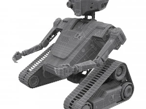 robot rt model 10 high-poly 3D Model