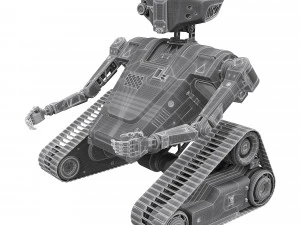 robot rt model 10 high-poly 3D Model