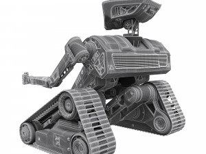 robot rt model 10 high-poly 3D Model