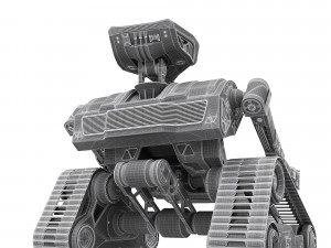 robot rt model 10 high-poly 3D Model