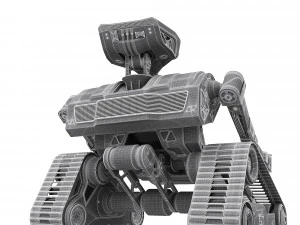robot rt model 10 high-poly 3D Model