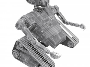 robot rt model 10 high-poly 3D Model