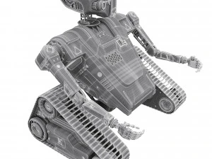 robot rt model 10 high-poly 3D Model