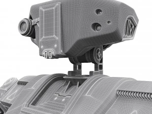 robot rt model 10 high-poly 3D Model