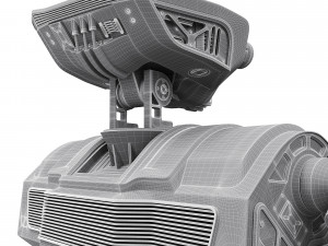 robot rt model 10 high-poly 3D Model