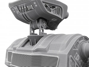 robot rt model 10 high-poly 3D Model