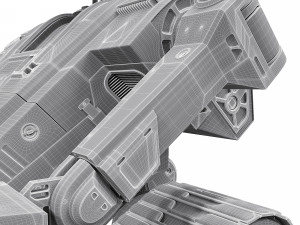 robot rt model 10 high-poly 3D Model