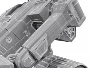 robot rt model 10 high-poly 3D Model