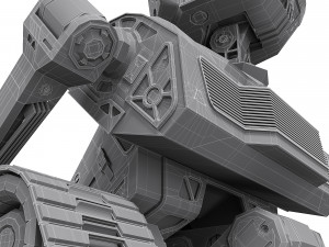 robot rt model 10 high-poly 3D Model