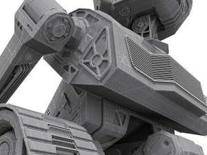 robot rt model 10 high-poly 3D Model