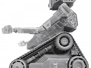 robot rt model 10 high-poly 3D Model