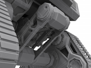 robot rt model 10 high-poly 3D Model