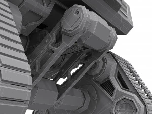 robot rt model 10 high-poly 3D Model