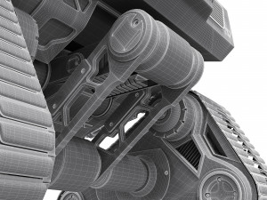 robot rt model 10 high-poly 3D Model