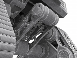 robot rt model 10 high-poly 3D Model