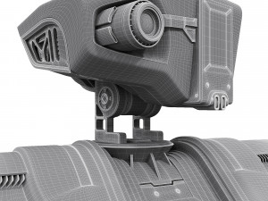 robot rt model 10 high-poly 3D Model
