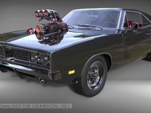 dodge charger 3D Model