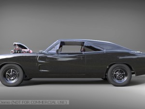 dodge charger 3D Model