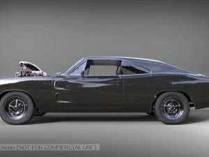 dodge charger 3D Model