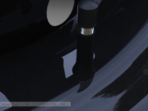 tire on rim Modelo 3D