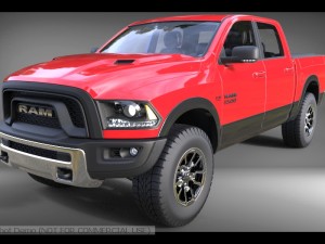 dodge ram rebel 3D Model