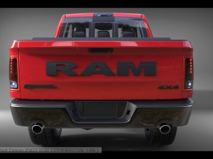 dodge ram rebel 3D Model