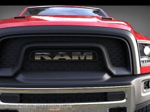 dodge ram rebel 3D Model