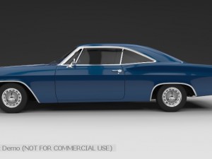 1965 chevy impala 3D 模型