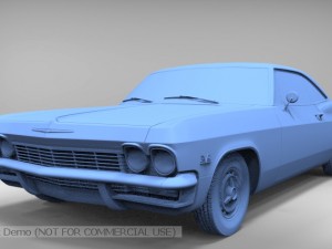 1965 chevy impala 3D 模型