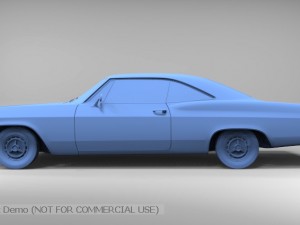 1965 chevy impala 3D 模型
