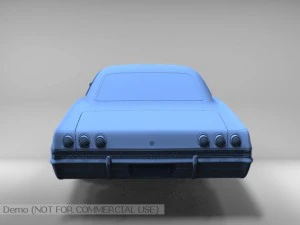 Chevy Impala del 1965 Modello 3D