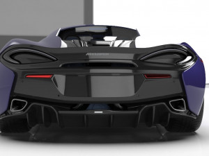 Mclaren p7 3D Model