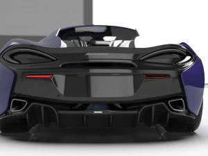Mclaren p7 3D Model