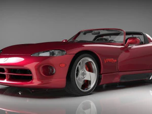 Dodge Viper de 1&ordf; gera&ccedil;&atilde;o Modelo 3D
