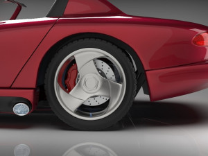 1st gen Dodge viper 3Dモデル