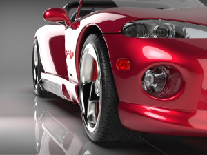 1st gen Dodge viper 3Dモデル