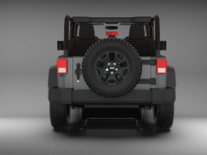 2016 Jeep wrangler Modelo 3D