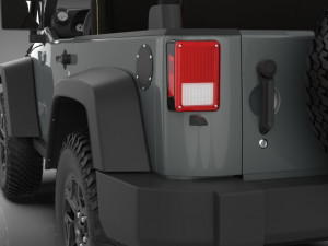 2016 Jeep wrangler Modelo 3D