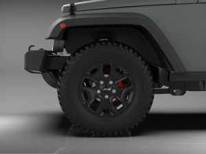 2016 Jeep wrangler Modelo 3D